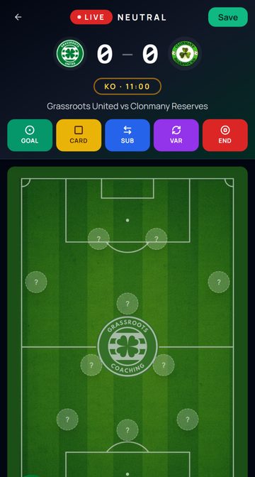 Live Matchday